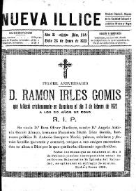 Nueva Illice (1913-1927). Núm. 544, 28 de enero de 1923