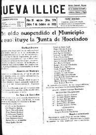 Nueva Illice (1913-1927). Núm. 579, 7 de octubre de 1923