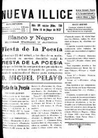 Nueva Illice (1913-1927). Núm. 759, 15 de mayo de 1927