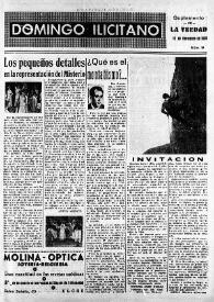 Domingo Ilicitano: suplemento de 