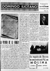 Domingo Ilicitano: suplemento de 