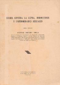 Lucha contra la lepra, dermatosis y enfermedades sexuales