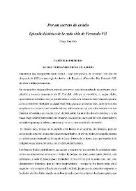 Por un secreto de estado: episodio histórico de la mala vida de Fernando VII