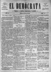 El Demócrata (Villena, Alicante)
. Núm. 36, 19 de abril de 1891