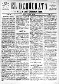 El Demócrata (Villena, Alicante)
. Núm. 39, 9 de mayo de 1891