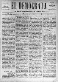 El Demócrata (Villena, Alicante)
. Núm. 42, 31 de mayo de 1891