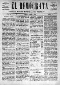 El Demócrata (Villena, Alicante)
. Núm. 44, 14 de junio de 1891