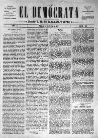 El Demócrata (Villena, Alicante)
. Núm. 45, 21 de junio de 1891