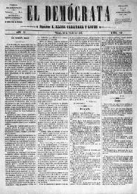 El Demócrata (Villena, Alicante)
. Núm. 46, 28 de junio de 1891