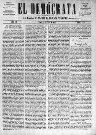 El Demócrata (Villena, Alicante)
. Núm. 48, 12 de julio de 1891