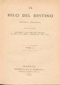 El hilo del destino : novela original. Tomo 2