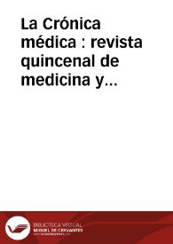 Crón. med. (Valencia, 1877). 3º trimestre 1879