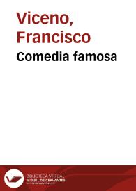 Comedia famosa