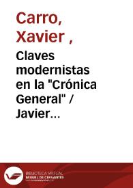 Claves modernistas en la 