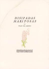 Disipadas mariposas