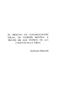 El proceso de concienciación social en Vicente Medina, a través de los poemas de 