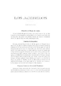 Los Acebedos (Continuación)