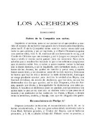 Los Acebedos (Continuación)