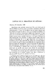 Cartas de D. Sebastián de Miñano