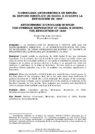 Iconoclasia antiborbónica en España: el repudio simbólico de Isabel II durante la Revolución de 1868