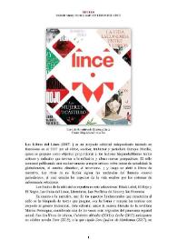 Los Libros del Lince : editorial (2007- ) [Semblanza]