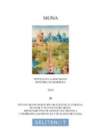 Signa : revista de la Asociación Española de Semiótica. Núm. 29, 2020