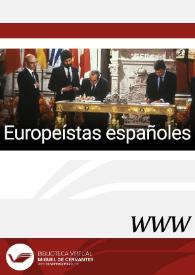 Europeístas españoles