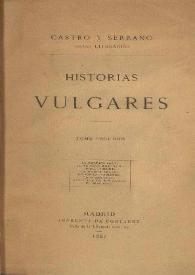 Historias vulgares. Tomo segundo