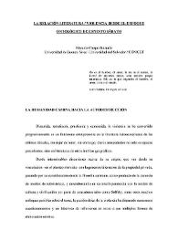 La relación literatura-violencia desde el enfoque ontológico de Ernesto Sábato