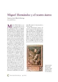 Miguel Hernández y el teatro áureo