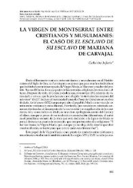 La Virgen de Montserrat entre cristianos y musulmanes: el caso de 