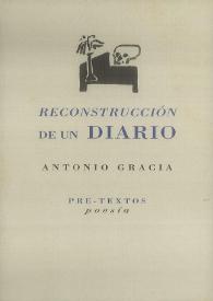 Reconstrucción de un diario