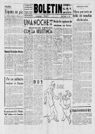 CNT : Boletín Interior del Movimiento Libertario Español en Francia. Segunda época, núm. 24, 12 de septiembre de 1945