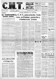 CNT : Boletín Interior del Movimiento Libertario Español en Francia. Segunda época, núm. 28, 10 de octubre de 1945