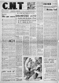 CNT : Boletín Interior del Movimiento Libertario Español en Francia. Segunda época, núm. 35, 30 de noviembre de 1945