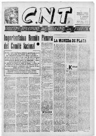 CNT : Boletín Interior del Movimiento Libertario Español en Francia. Segunda época, núm. 38, 22 de diciembre de 1945