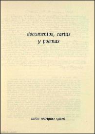 Documentos, cartas y poemas