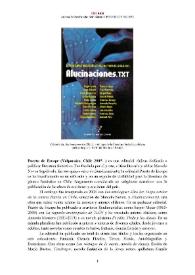 Puerto de Escape [editorial] (Valparaíso, Chile, 2005-  ) [Semblanza]