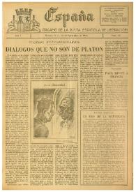 España : Órgano de la Junta Española de Liberación. Año I, núm. 35, 30 de septiembre de 1944