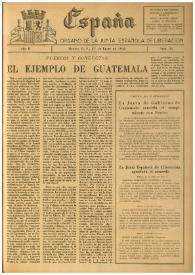 España : Órgano de la Junta Española de Liberación. Año II, núm. 51, 27 de enero de 1945