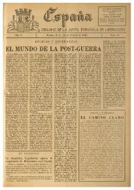 España : Órgano de la Junta Española de Liberación. Año II, núm. 53, 10 de febrero de 1945