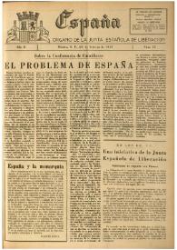 España : Órgano de la Junta Española de Liberación. Año II, núm. 55, 24 de febrero de 1945