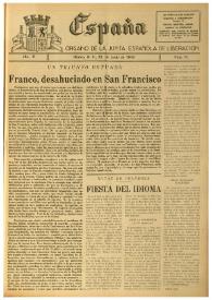 España : Órgano de la Junta Española de Liberación. Año II, núm. 71, 23 de junio de 1945