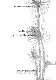 Valle-Inclán y lo valleinclanesco