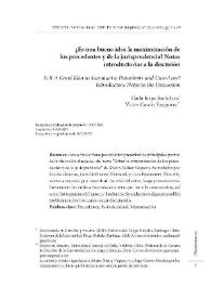 ¿Es una buena idea la maximización de los precedentes y de la jurisprudencia? Notas introductorias a la discusión 

