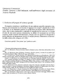 Froilán Torrente e Abel Infanzón, nell'andirivieni degli eteronimi di Antonio Machado