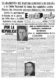 España popular : semanario al servicio del pueblo español. Año II, núm. 65, 1.º de agosto de 1941