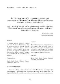 El “Viaje de novios” a través de la perspectiva apasionada: el “Prólogo” de Mariano Baquero Goyanes a la obra de Emilia Pardo Bazán