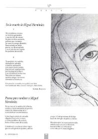 [Poemas a Miguel Hernández]