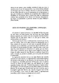 Ecos de Francia en “Segunda Antolojía Poética”